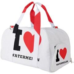 I Love Watermelon  Burner Gym Duffel Bag by ilovewhateva