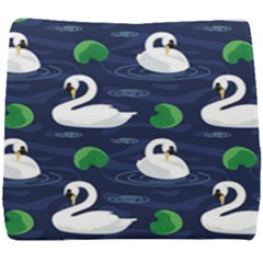 Swan Pattern Elegant Design Seat Cushion by Vaneshart