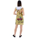 Childish-seamless-pattern-with-dino-driver Racer Back Hoodie Dress View2