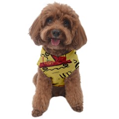 Childish-seamless-pattern-with-dino-driver Dog Sweater