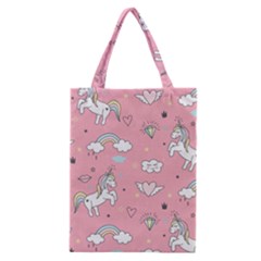 Cute-unicorn-seamless-pattern Classic Tote Bag by Vaneshart
