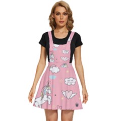 Cute-unicorn-seamless-pattern Apron Dress