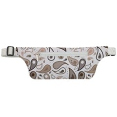 Paisley Pattern Background Graphic Active Waist Bag