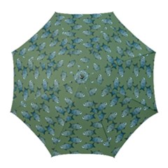 Fishes Pattern Background Theme Golf Umbrellas by Vaneshop