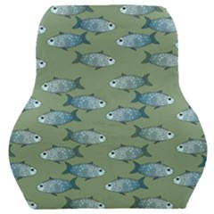 Fishes Pattern Background Theme Car Seat Back Cushion  by Vaneshop