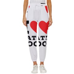 I Love Latin Food Women s Cropped Drawstring Pants by ilovewhateva