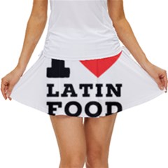 I Love Latin Food Women s Skort by ilovewhateva