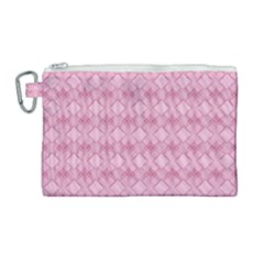Pattern Print Floral Geometric Canvas Cosmetic Bag (large)