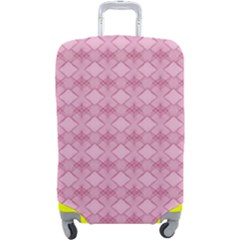 Pattern Print Floral Geometric Luggage Cover (large)