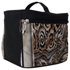 Zebra Abstract Background Make Up Travel Bag (big) by Vaneshop