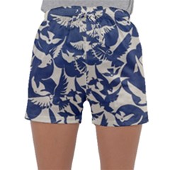 Bird Animal Animal Background Sleepwear Shorts