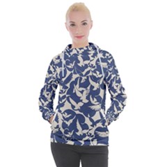 Bird Animal Animal Background Women s Hooded Pullover