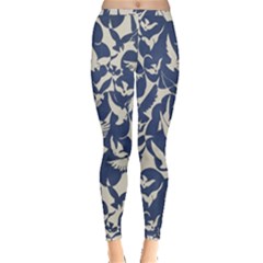 Bird Animal Animal Background Inside Out Leggings