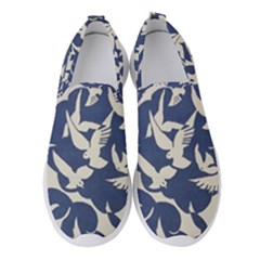 Bird Animal Animal Background Women s Slip On Sneakers