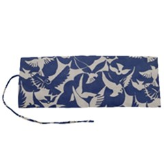 Bird Animal Animal Background Roll Up Canvas Pencil Holder (S)