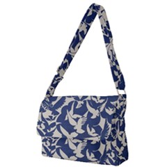 Bird Animal Animal Background Full Print Messenger Bag (L)