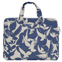Bird Animal Animal Background MacBook Pro 13  Double Pocket Laptop Bag