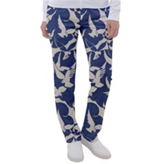 Bird Animal Animal Background Women s Casual Pants by Vaneshop