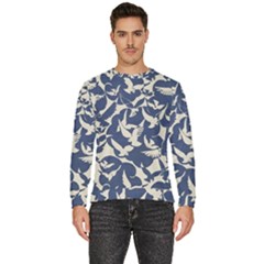 Bird Animal Animal Background Men s Fleece Sweatshirt