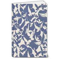 Bird Animal Animal Background 8  x 10  Softcover Notebook
