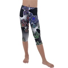 Piece Graphic Kids  Lightweight Velour Capri Leggings 