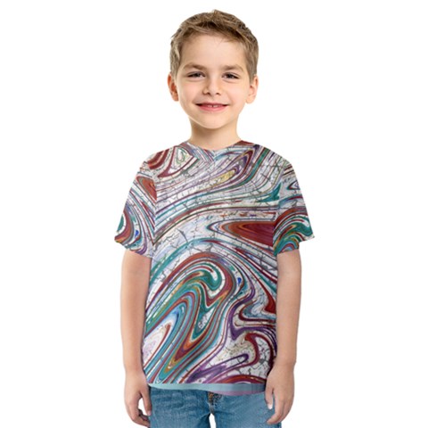 Abstract Background Ornamental Kids  Sport Mesh Tee by Vaneshop