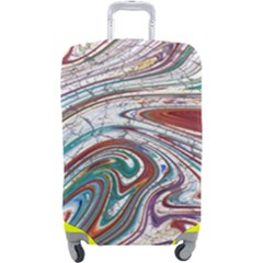 Abstract Background Ornamental Luggage Cover (large)