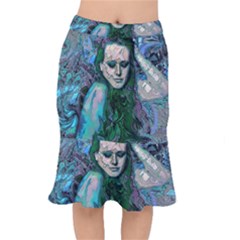 Alphonse Woman Short Mermaid Skirt by MRNStudios