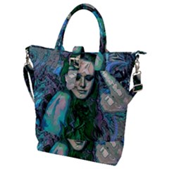 Alphonse Woman Buckle Top Tote Bag by MRNStudios