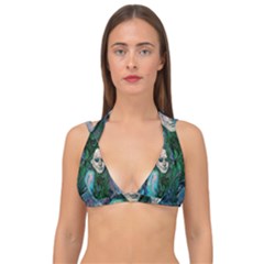 Alphonse Woman Double Strap Halter Bikini Top by MRNStudios