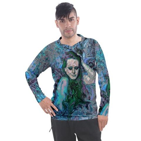 Alphonse Woman Men s Pique Long Sleeve Tee by MRNStudios