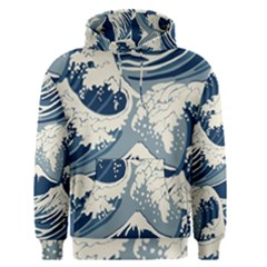 Japanese Wave Pattern Men s Core Hoodie