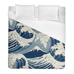 Japanese Wave Pattern Duvet Cover (Full/ Double Size)