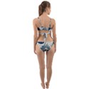 Japanese Wave Pattern Wrap Around Bikini Set View2