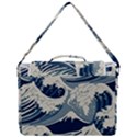 Japanese Wave Pattern Box Up Messenger Bag View3