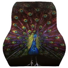 Peacock Feathers Car Seat Back Cushion  by Wav3s