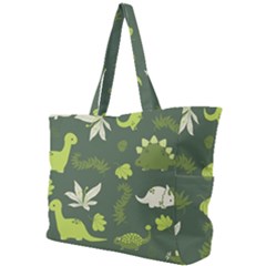 Cute Dinosaur Pattern Simple Shoulder Bag by Wav3s