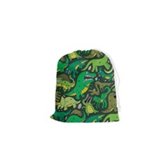 Dino Kawaii Drawstring Pouch (xs)