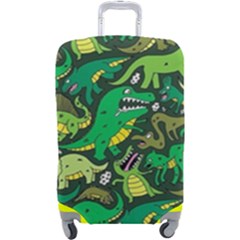 Dino Kawaii Luggage Cover (large)