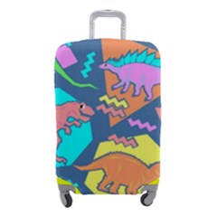 Dinosaur Pattern Luggage Cover (small) by Wav3s