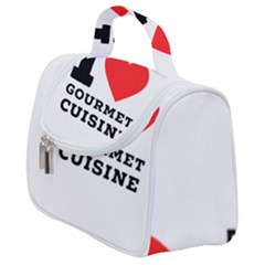 I Love Gourmet Cuisine Satchel Handbag by ilovewhateva