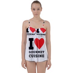 I Love Gourmet Cuisine Babydoll Tankini Set by ilovewhateva