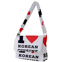 I Love Korean Cuisine Full Print Messenger Bag (s) by ilovewhateva