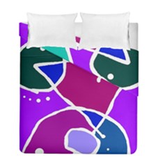 Mazipoodles In The Frame  Duvet Cover Double Side (full/ Double Size) by Mazipoodles