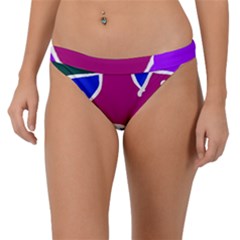 Mazipoodles In The Frame  Band Bikini Bottoms by Mazipoodles