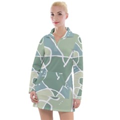 Mazipoodles In The Frame - Balanced Meal 31 Women s Long Sleeve Casual Dress by Mazipoodles