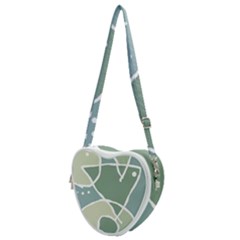 Mazipoodles In The Frame - Balanced Meal 31 Heart Shoulder Bag by Mazipoodles