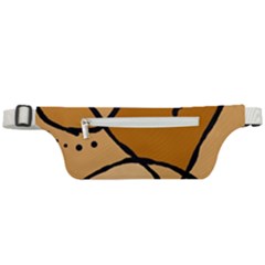 Mazipoodles In The Frame - Brown Active Waist Bag by Mazipoodles