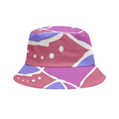 Mazipoodles In The Frame  - Pink Purple Inside Out Bucket Hat by Mazipoodles