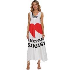 I Love Japanese Cuisine V-neck Sleeveless Loose Fit Overalls by ilovewhateva